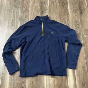 Ralph Lauren Dark Blue Zip-Up Sweater